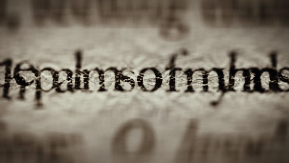 Dynamic Typography - Still Frame
